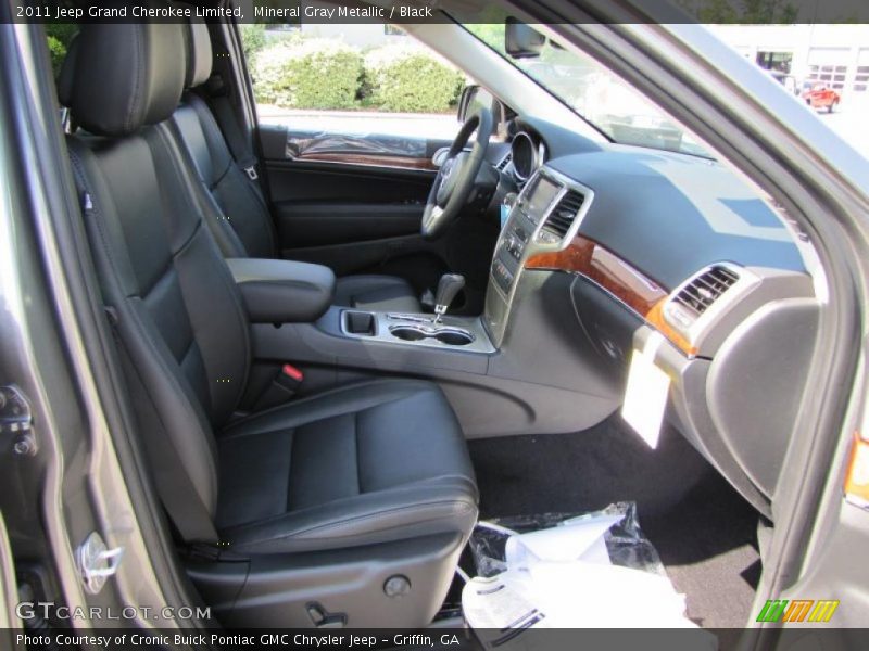 Mineral Gray Metallic / Black 2011 Jeep Grand Cherokee Limited