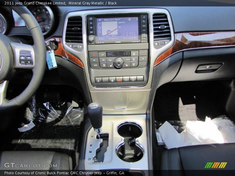 Mineral Gray Metallic / Black 2011 Jeep Grand Cherokee Limited