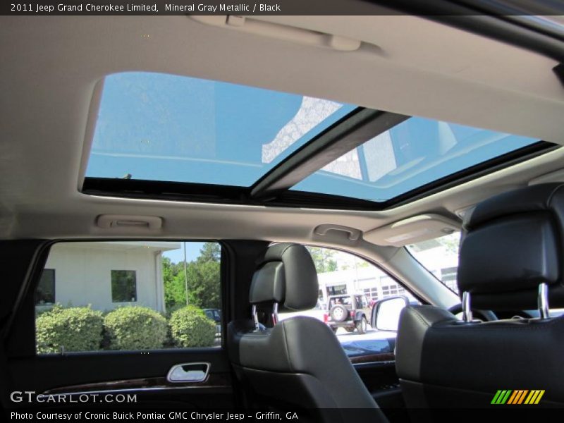 Mineral Gray Metallic / Black 2011 Jeep Grand Cherokee Limited