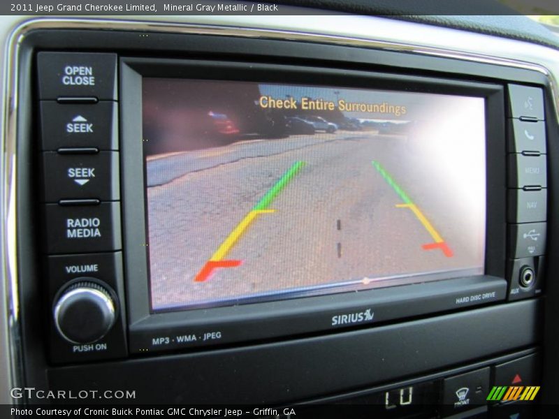 Mineral Gray Metallic / Black 2011 Jeep Grand Cherokee Limited