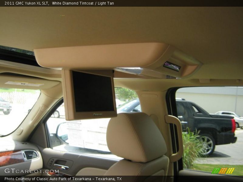White Diamond Tintcoat / Light Tan 2011 GMC Yukon XL SLT