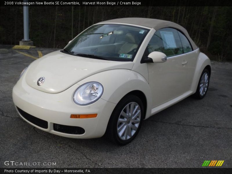 Front 3/4 View of 2008 New Beetle SE Convertible