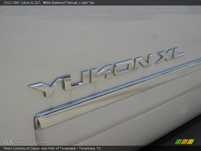 White Diamond Tintcoat / Light Tan 2011 GMC Yukon XL SLT