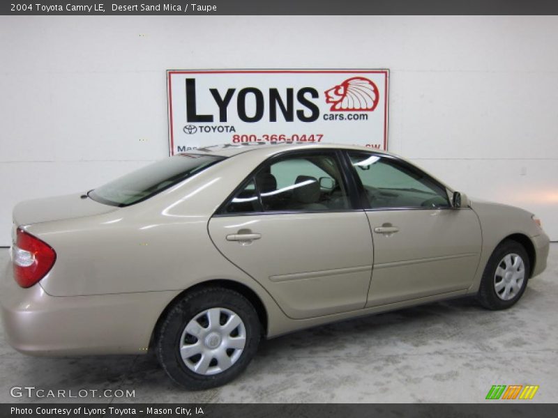 Desert Sand Mica / Taupe 2004 Toyota Camry LE