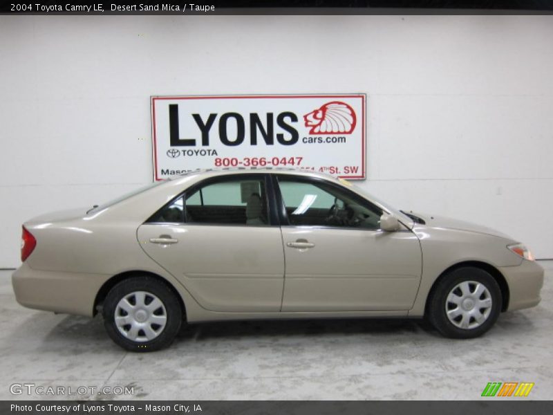 Desert Sand Mica / Taupe 2004 Toyota Camry LE