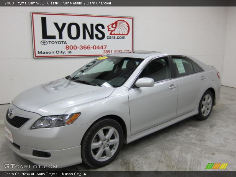 Classic Silver Metallic / Dark Charcoal 2008 Toyota Camry SE