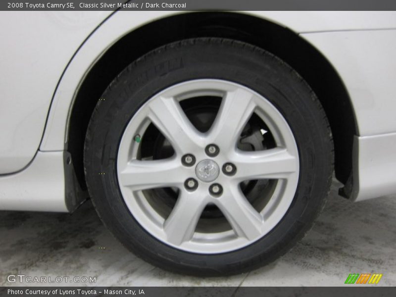 Classic Silver Metallic / Dark Charcoal 2008 Toyota Camry SE