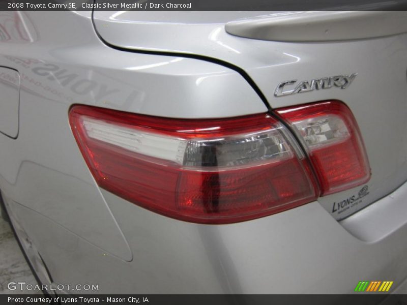 Classic Silver Metallic / Dark Charcoal 2008 Toyota Camry SE