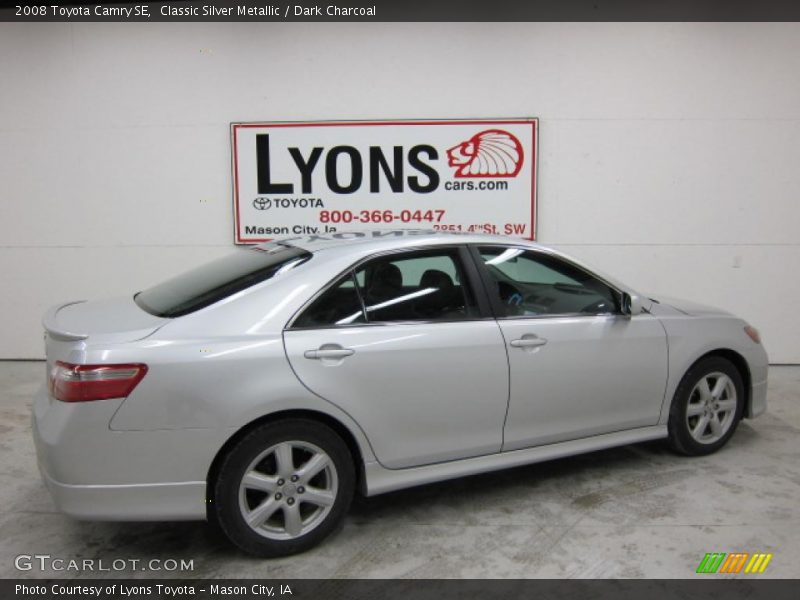Classic Silver Metallic / Dark Charcoal 2008 Toyota Camry SE