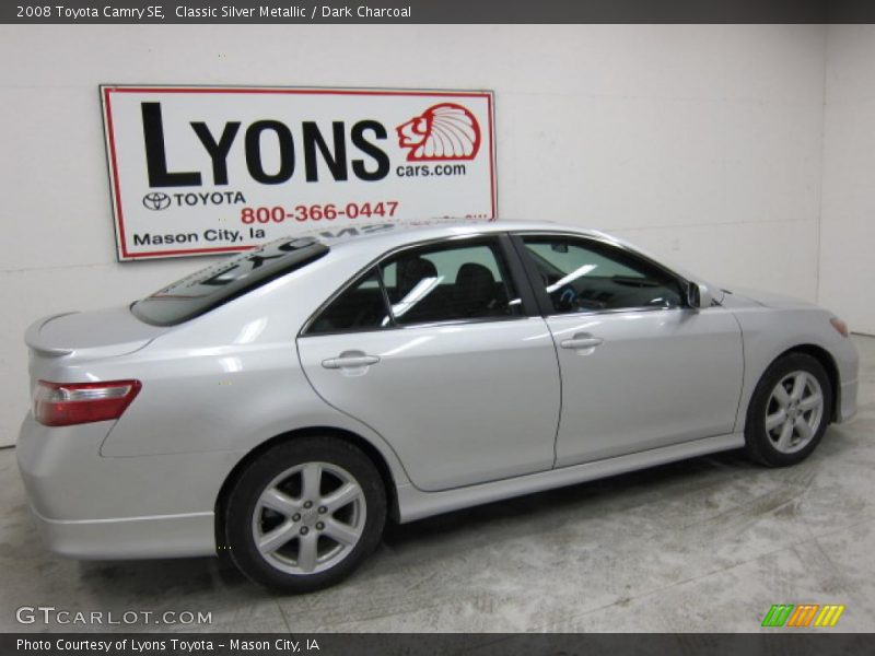 Classic Silver Metallic / Dark Charcoal 2008 Toyota Camry SE