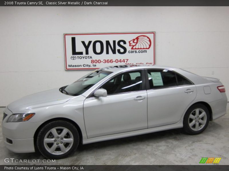 Classic Silver Metallic / Dark Charcoal 2008 Toyota Camry SE