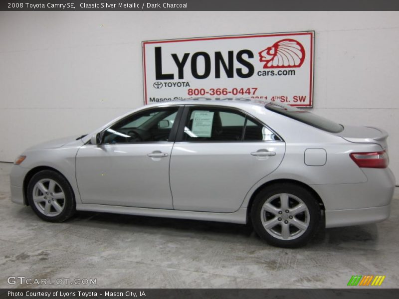 Classic Silver Metallic / Dark Charcoal 2008 Toyota Camry SE