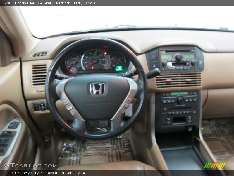 Redrock Pearl / Saddle 2005 Honda Pilot EX-L 4WD