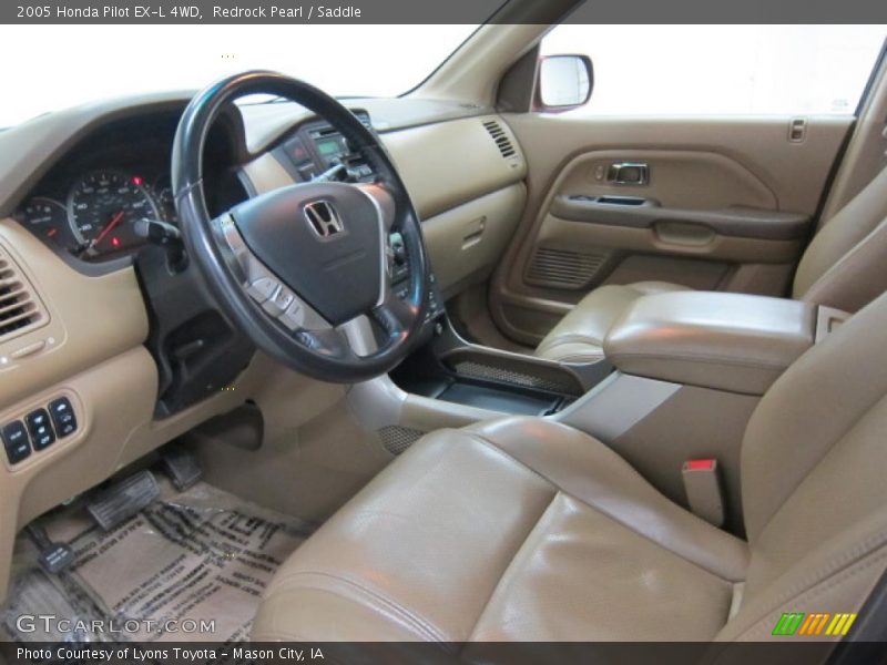 Redrock Pearl / Saddle 2005 Honda Pilot EX-L 4WD
