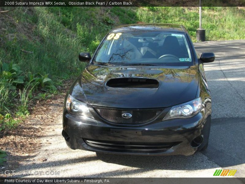 Obsidian Black Pearl / Carbon Black 2008 Subaru Impreza WRX Sedan
