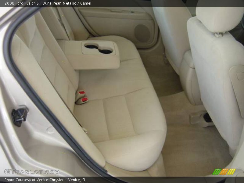 Dune Pearl Metallic / Camel 2008 Ford Fusion S