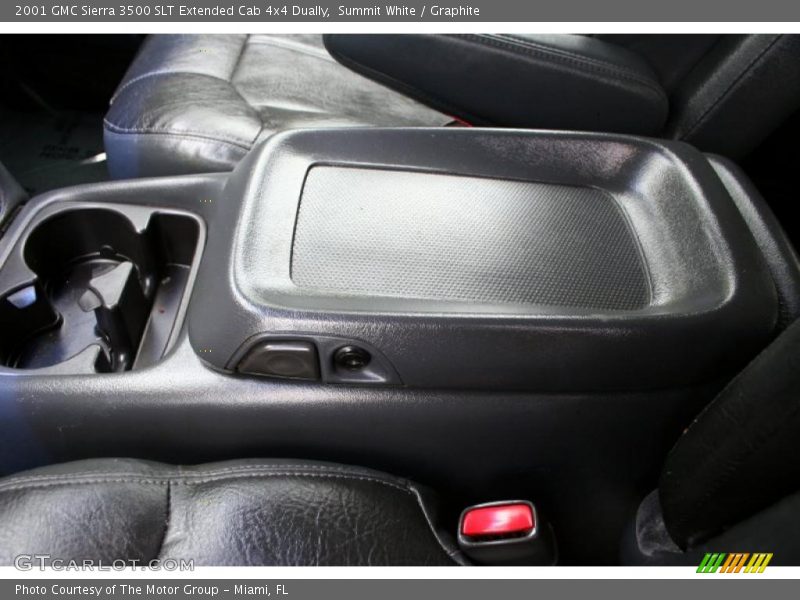 Summit White / Graphite 2001 GMC Sierra 3500 SLT Extended Cab 4x4 Dually