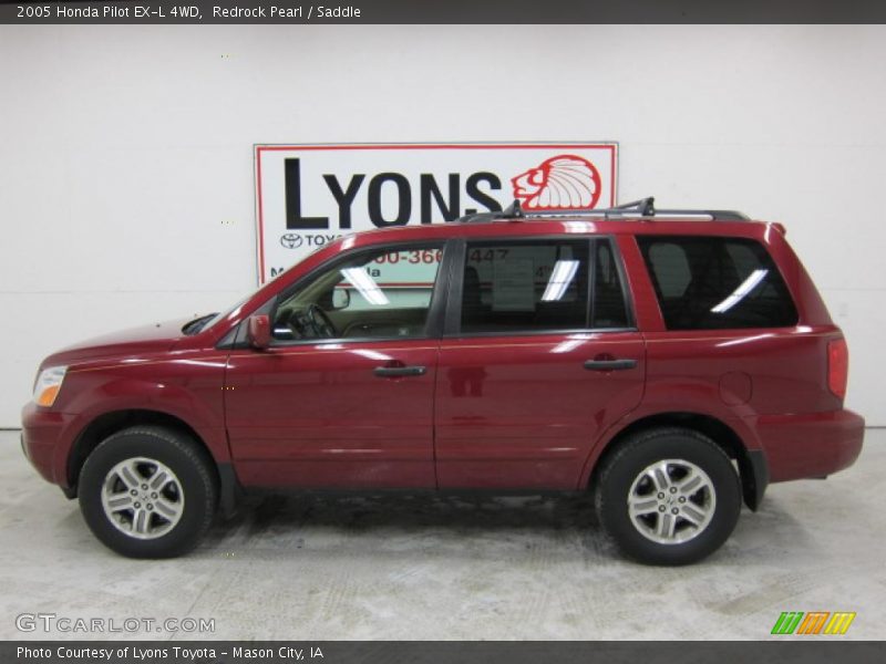 Redrock Pearl / Saddle 2005 Honda Pilot EX-L 4WD