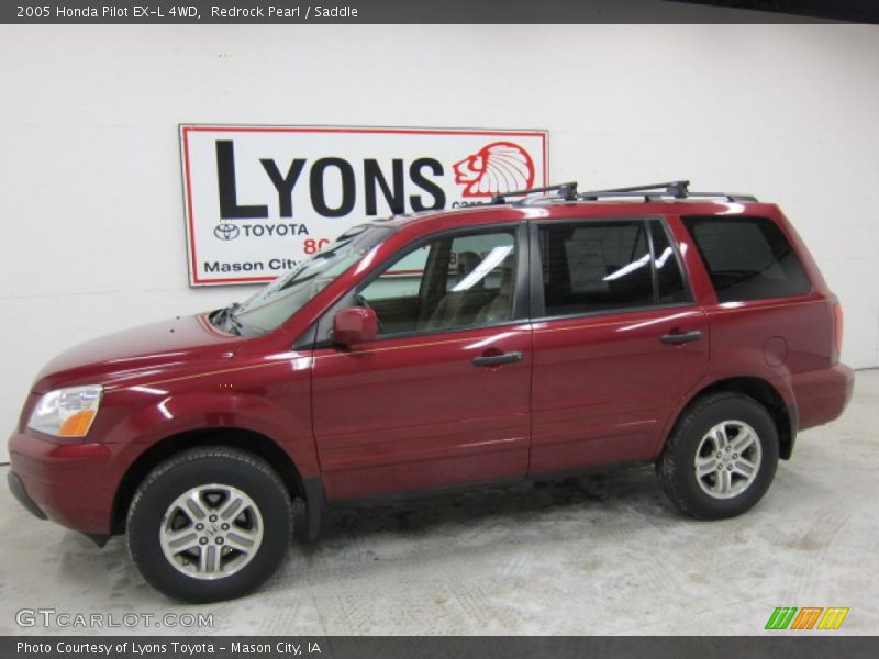 Redrock Pearl / Saddle 2005 Honda Pilot EX-L 4WD