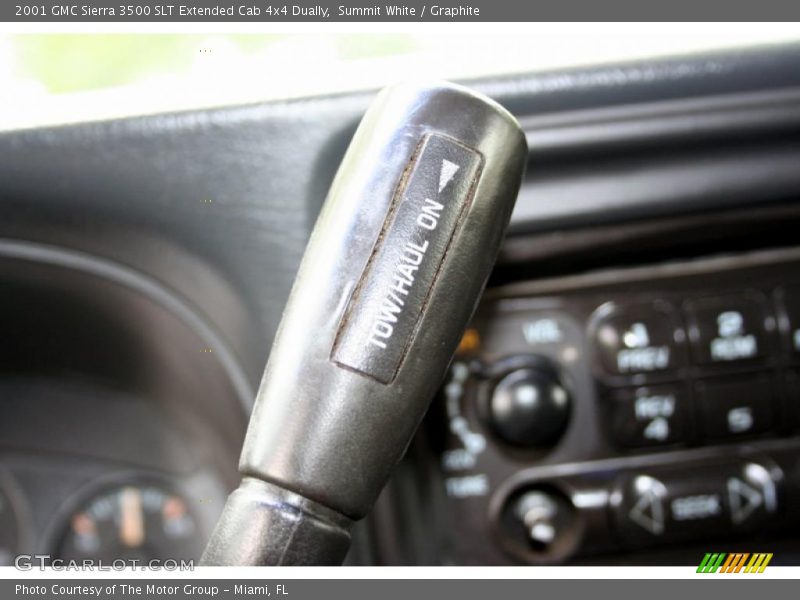 Summit White / Graphite 2001 GMC Sierra 3500 SLT Extended Cab 4x4 Dually