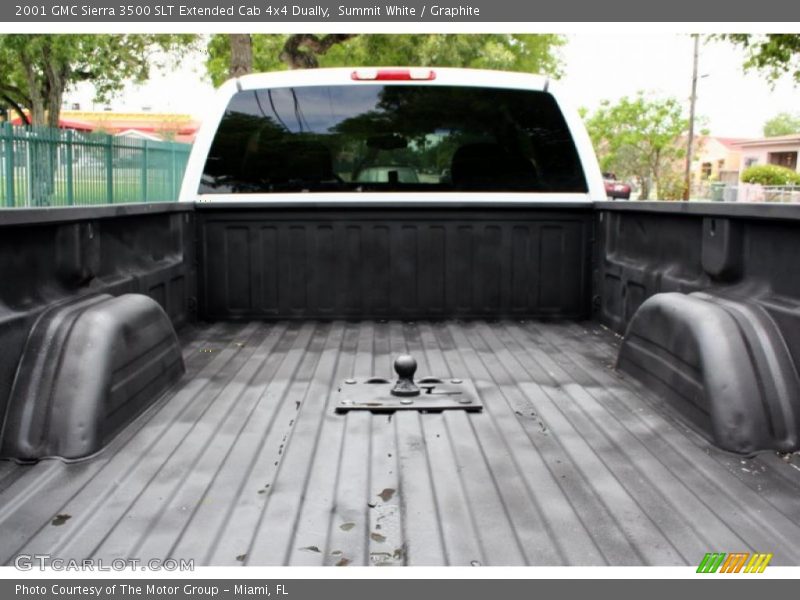 Summit White / Graphite 2001 GMC Sierra 3500 SLT Extended Cab 4x4 Dually