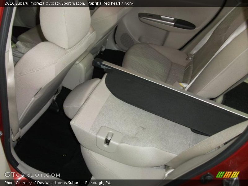 Paprika Red Pearl / Ivory 2010 Subaru Impreza Outback Sport Wagon