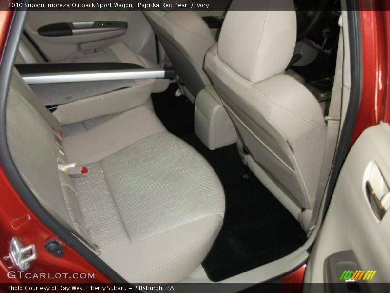 Paprika Red Pearl / Ivory 2010 Subaru Impreza Outback Sport Wagon