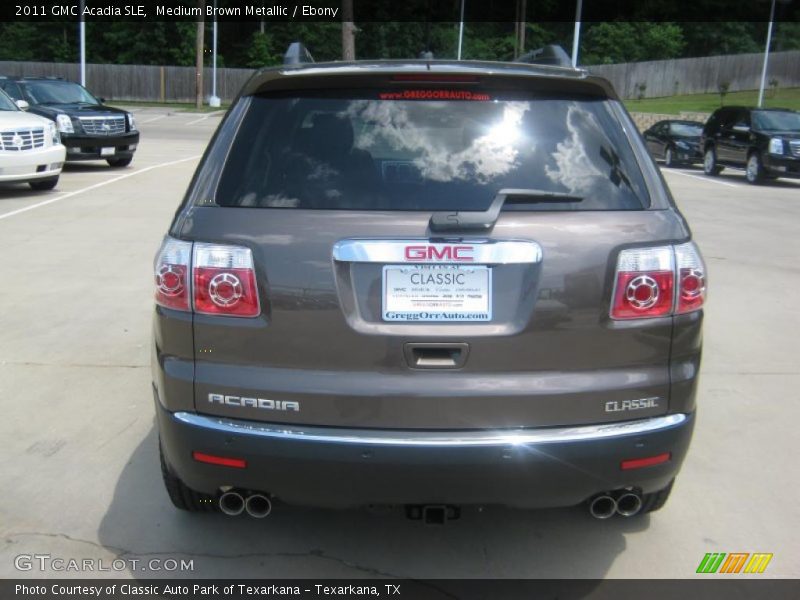 Medium Brown Metallic / Ebony 2011 GMC Acadia SLE
