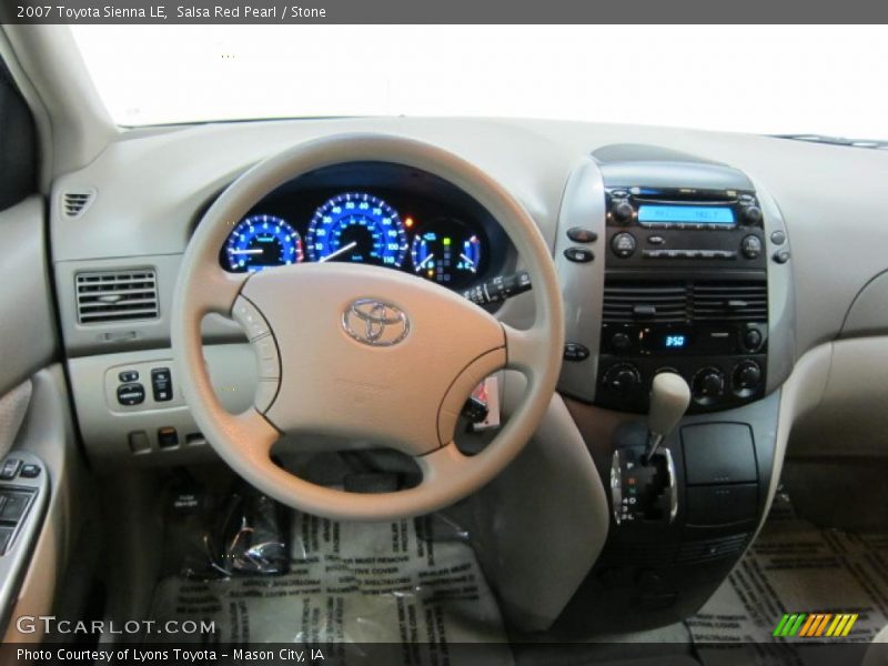 Salsa Red Pearl / Stone 2007 Toyota Sienna LE