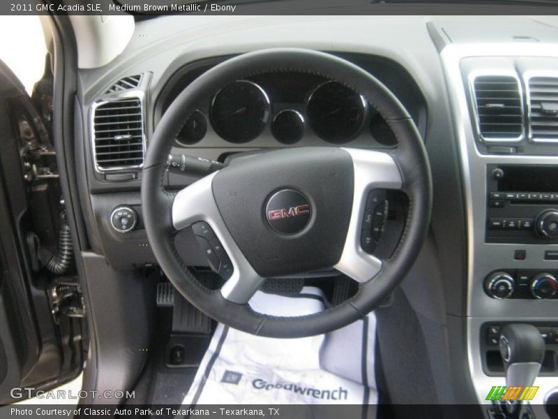 Medium Brown Metallic / Ebony 2011 GMC Acadia SLE