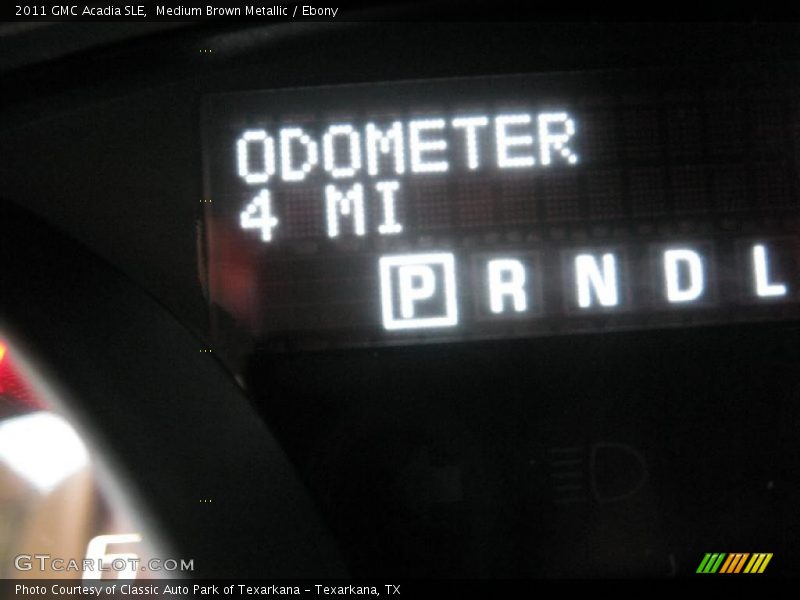 Medium Brown Metallic / Ebony 2011 GMC Acadia SLE