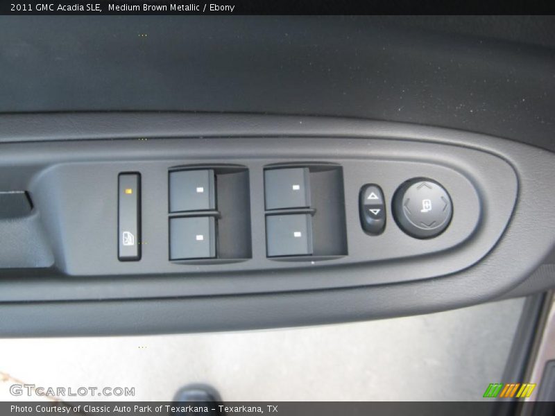 Medium Brown Metallic / Ebony 2011 GMC Acadia SLE