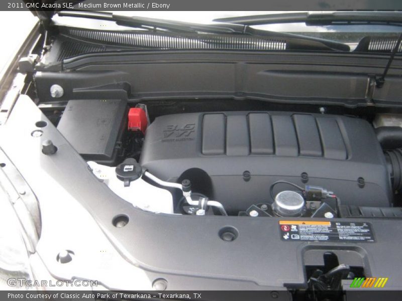 Medium Brown Metallic / Ebony 2011 GMC Acadia SLE
