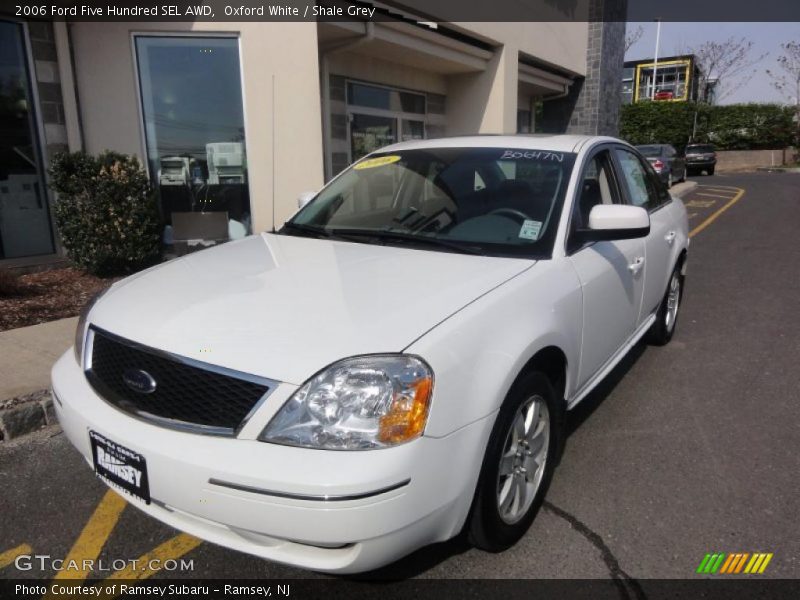 Oxford White / Shale Grey 2006 Ford Five Hundred SEL AWD