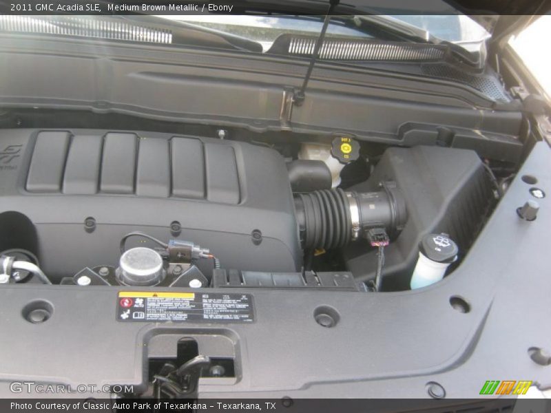 Medium Brown Metallic / Ebony 2011 GMC Acadia SLE