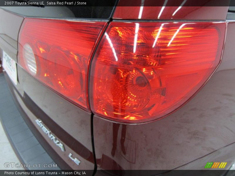 Salsa Red Pearl / Stone 2007 Toyota Sienna LE