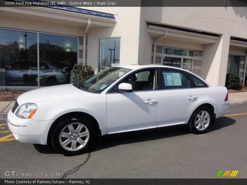 Oxford White / Shale Grey 2006 Ford Five Hundred SEL AWD