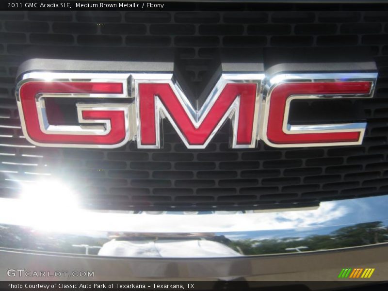 Medium Brown Metallic / Ebony 2011 GMC Acadia SLE