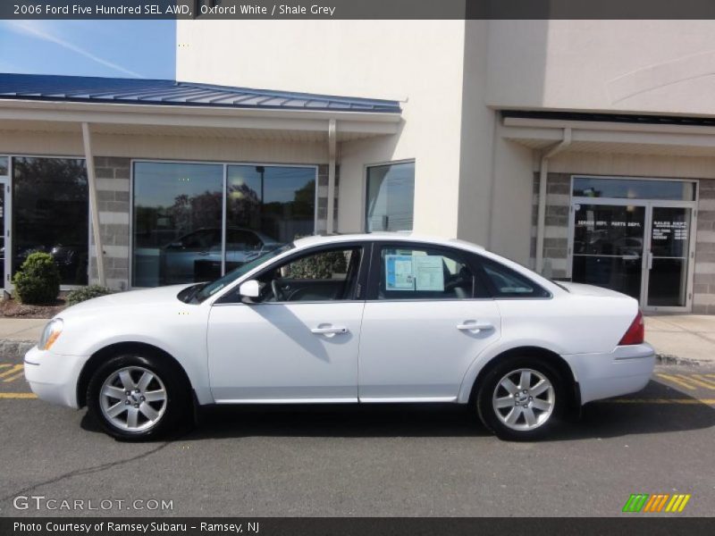 Oxford White / Shale Grey 2006 Ford Five Hundred SEL AWD