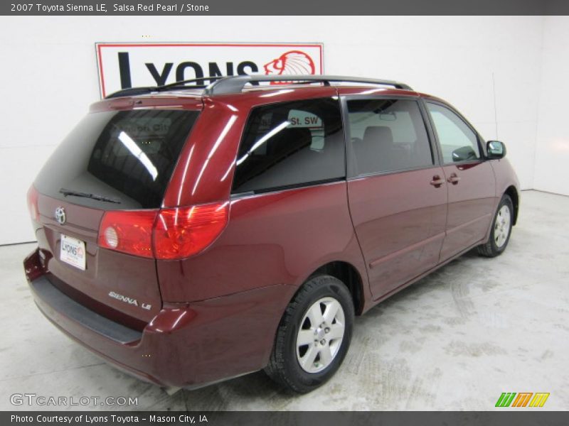 Salsa Red Pearl / Stone 2007 Toyota Sienna LE