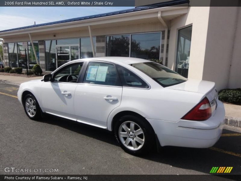 Oxford White / Shale Grey 2006 Ford Five Hundred SEL AWD
