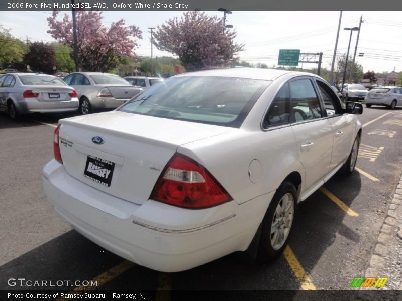 Oxford White / Shale Grey 2006 Ford Five Hundred SEL AWD