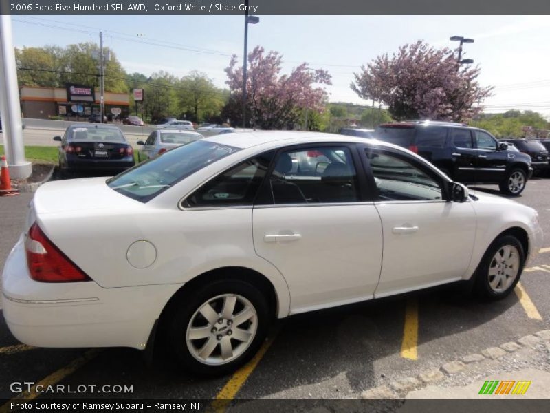 Oxford White / Shale Grey 2006 Ford Five Hundred SEL AWD