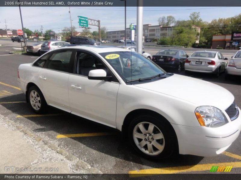 Oxford White / Shale Grey 2006 Ford Five Hundred SEL AWD
