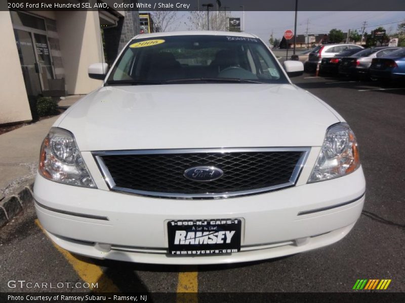 Oxford White / Shale Grey 2006 Ford Five Hundred SEL AWD