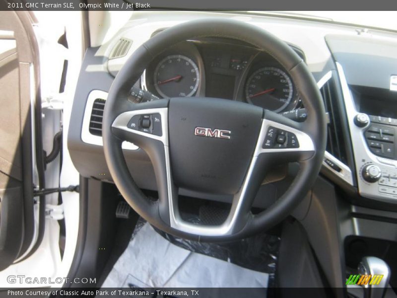 Olympic White / Jet Black 2011 GMC Terrain SLE