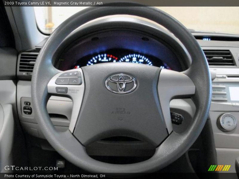 Magnetic Gray Metallic / Ash 2009 Toyota Camry LE V6