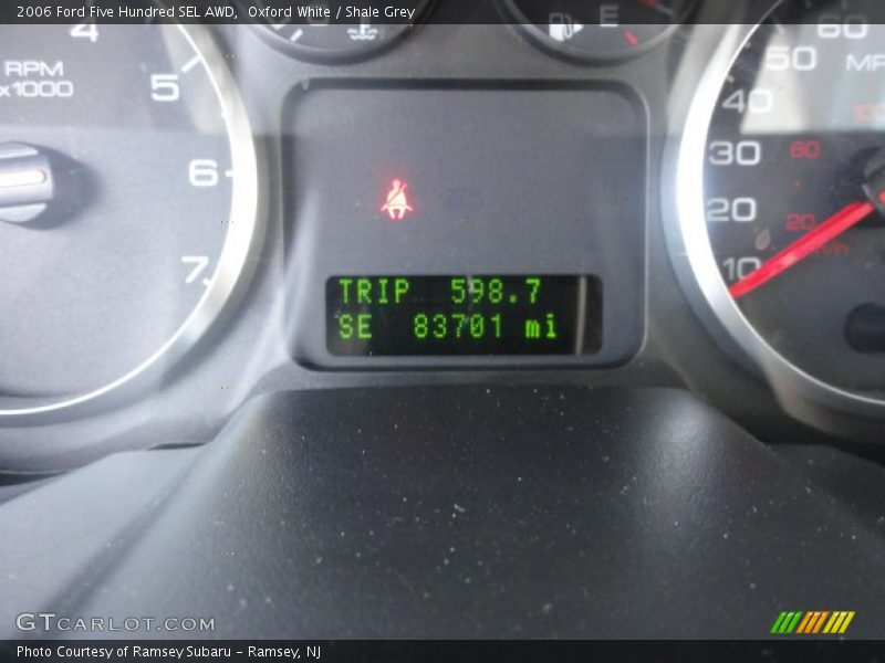 Oxford White / Shale Grey 2006 Ford Five Hundred SEL AWD