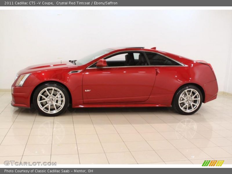  2011 CTS -V Coupe Crystal Red Tintcoat