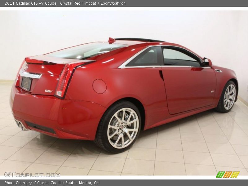  2011 CTS -V Coupe Crystal Red Tintcoat